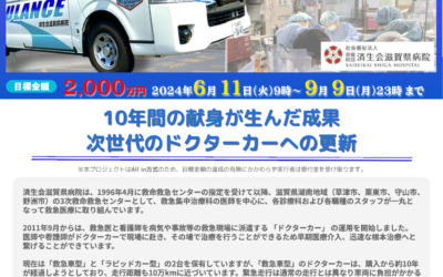 済生会病院ドクターカークラウドファンディング
