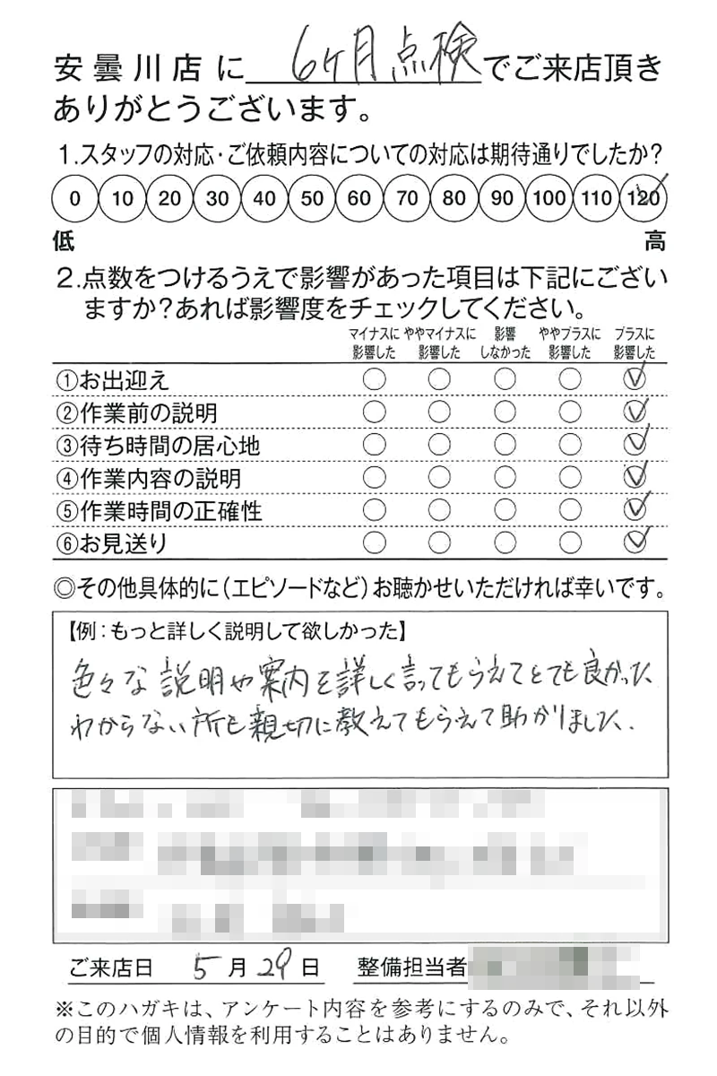 安曇川店250529M様