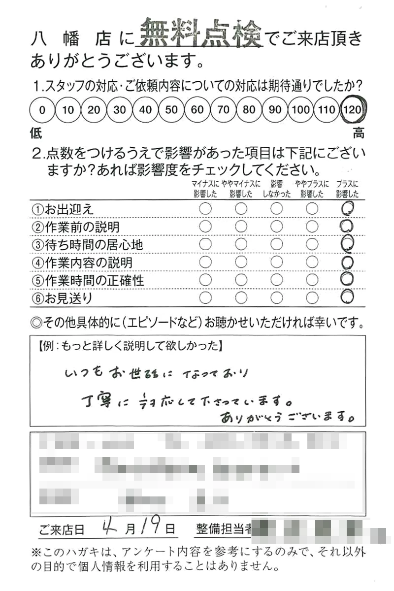 八幡店250419N様