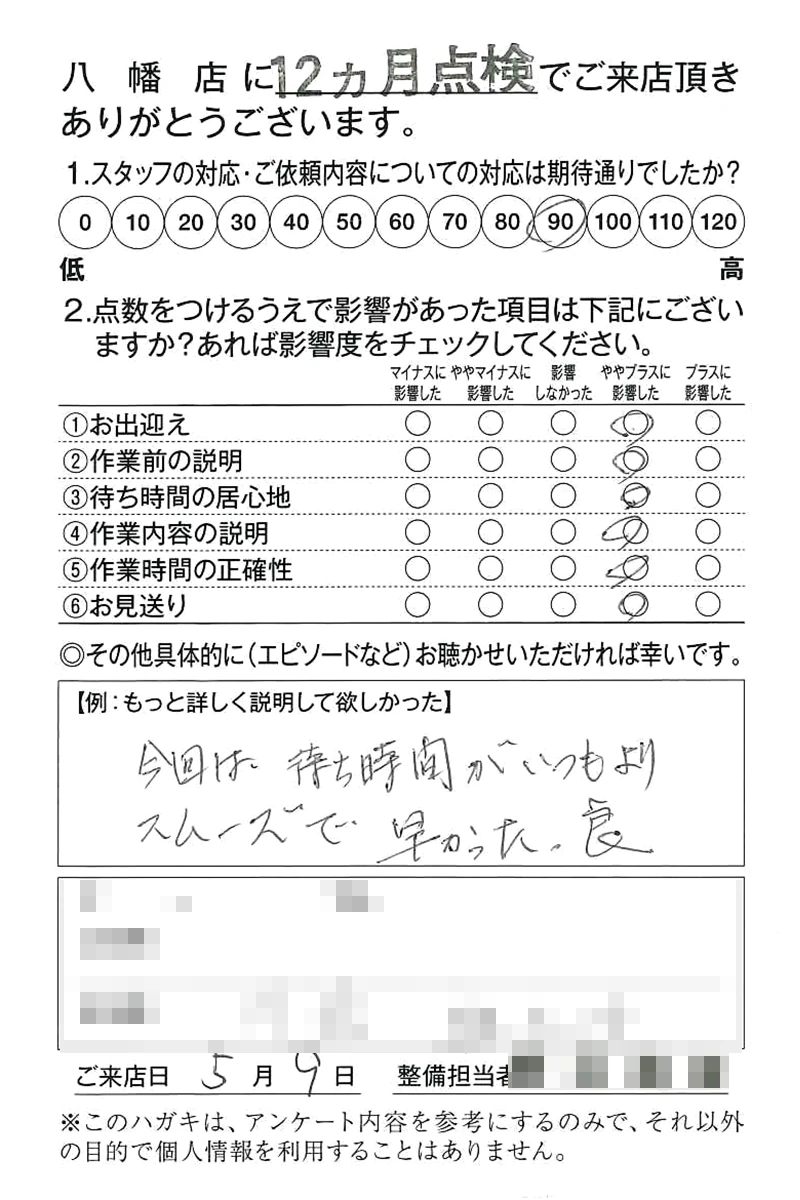 八幡店250509K様
