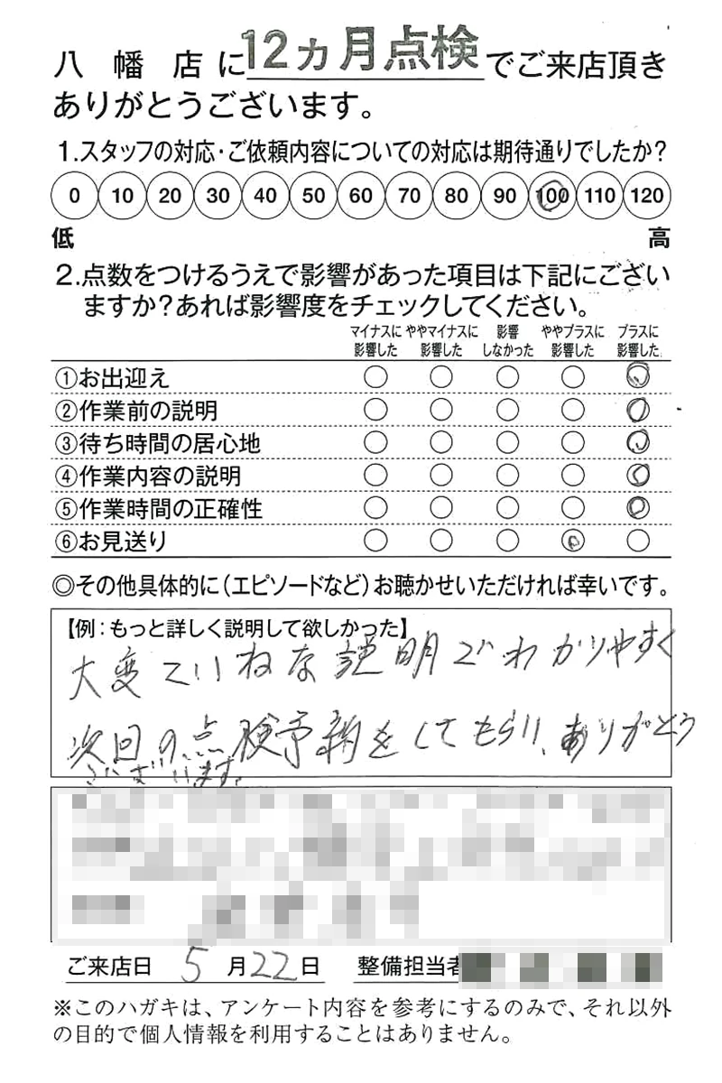 八幡店250522O様